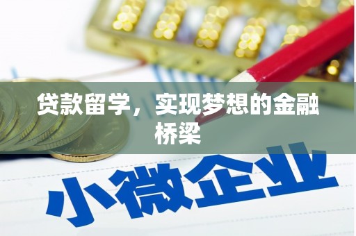 德昌贷款留学，实现梦想的金融桥梁