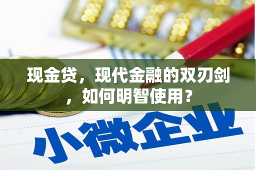 高安现金贷，现代金融的双刃剑，如何明智使用？
